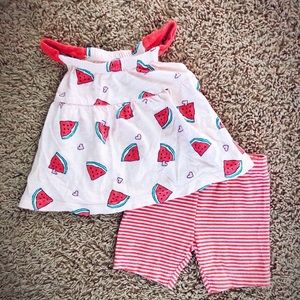 Watermelon summer outfit